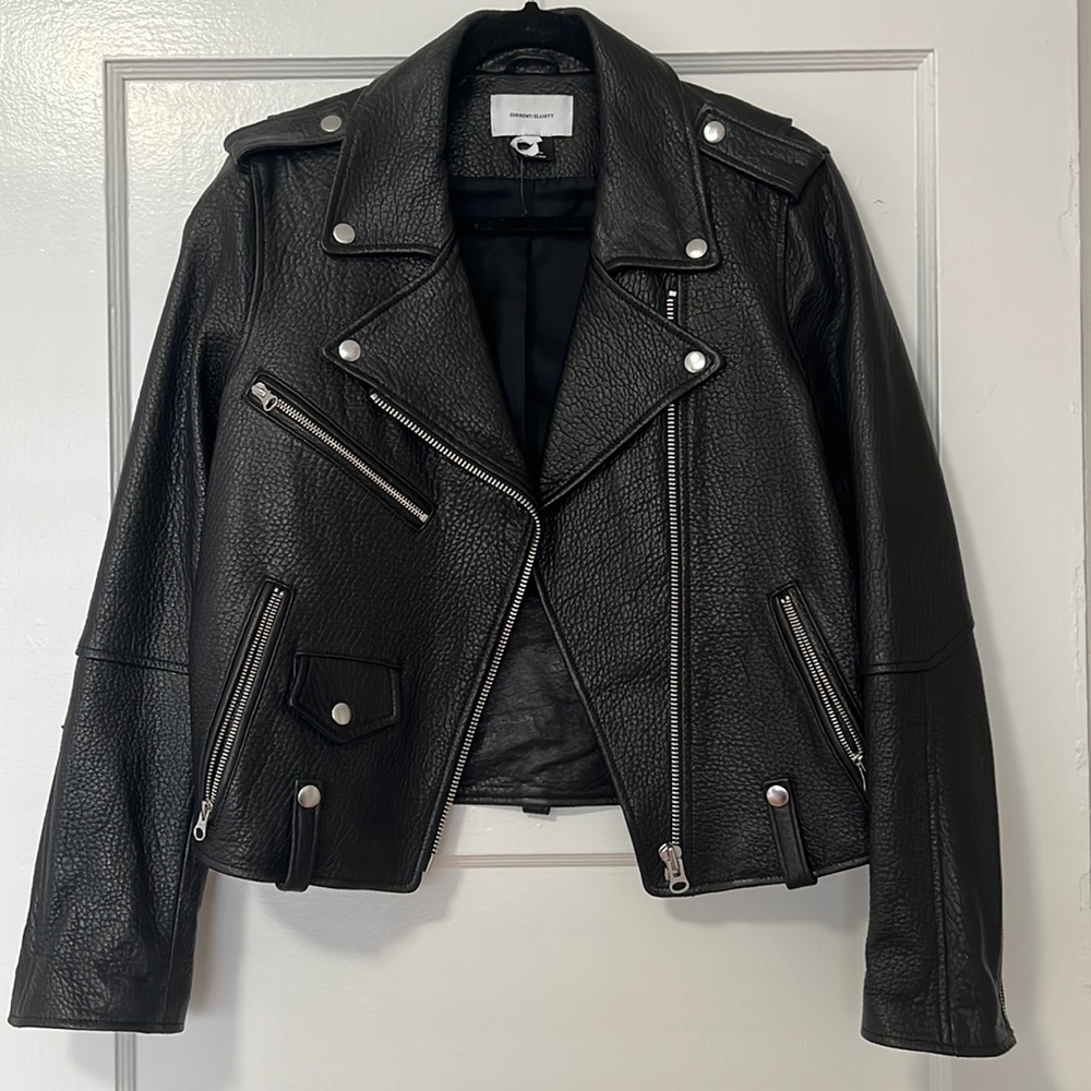 Current/Elliott Leather Jacket